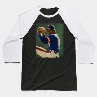 Dwight Gooden in New York Mets Baseball T-Shirt